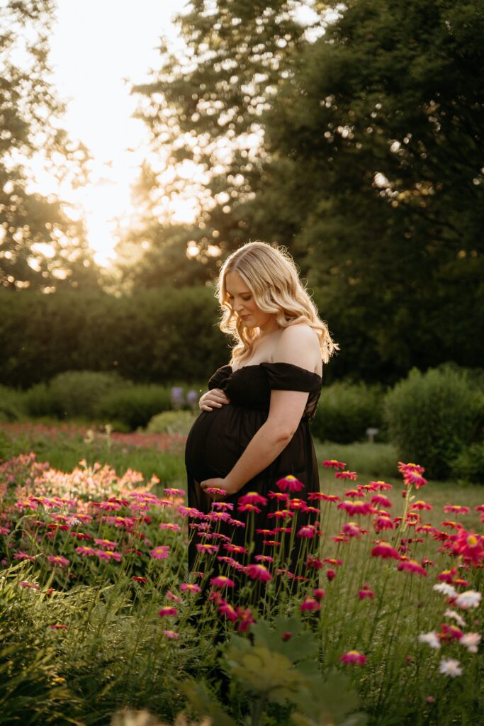 Expecting Parents during their maternity session with Sophie Grace Photography, Spokane maternity photographer