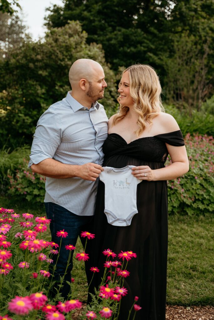 Expecting Parents during their maternity session with Sophie Grace Photography, Spokane maternity photographer